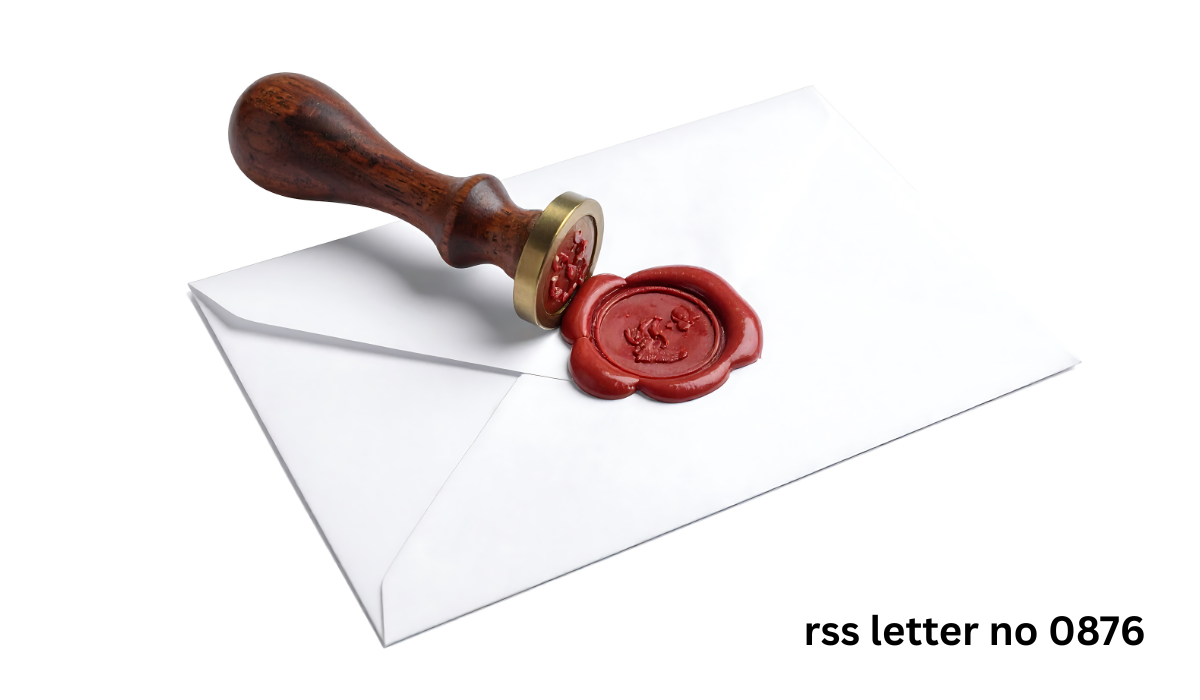 letter no 0876- rss