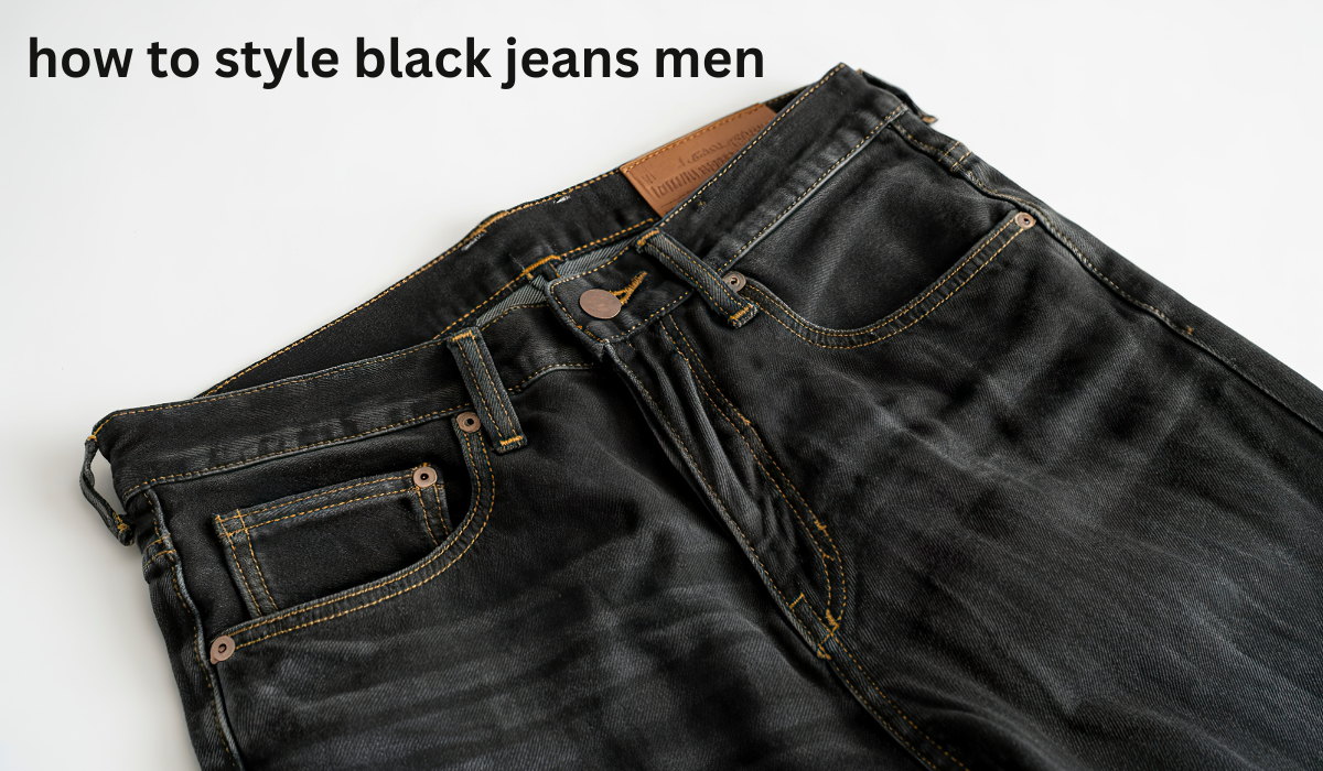 tyle black jeans men
