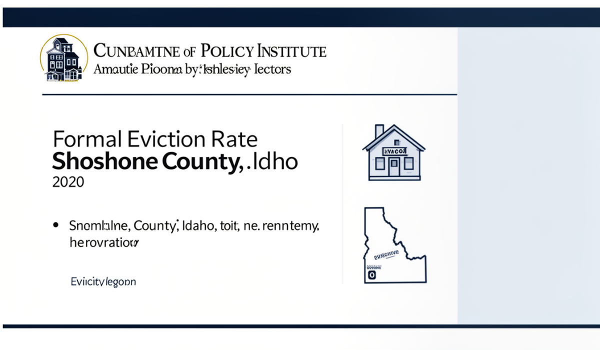 Formal Eviction Rate in Shoshone County (2020 Data Explained)