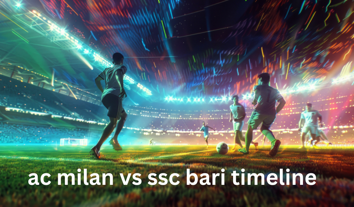 ac milan vs ssc bari complete timeline