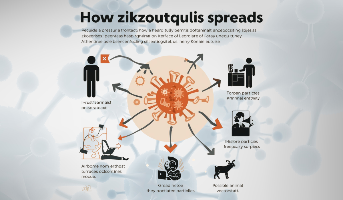 how zikzoutyqulsis spread, is it dangerus