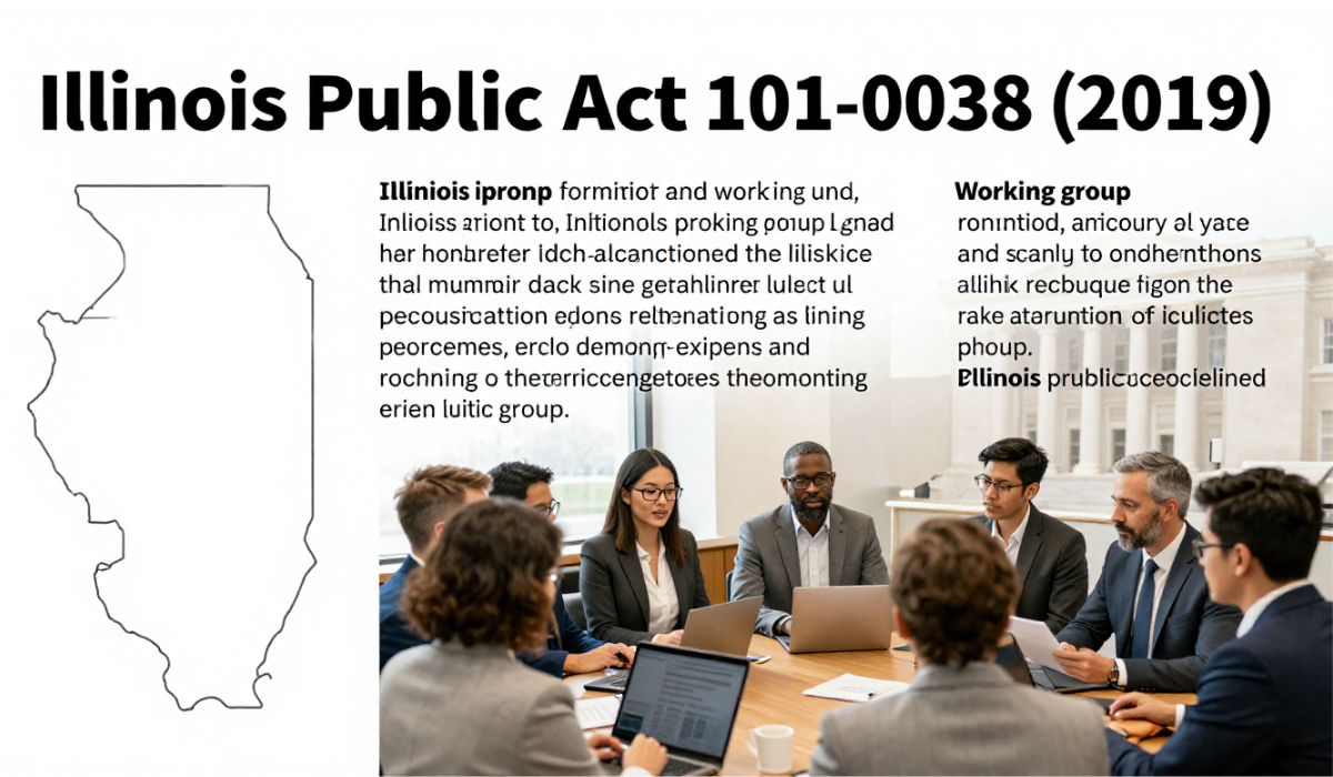 illinois public act 101-0038 2019 working group update
