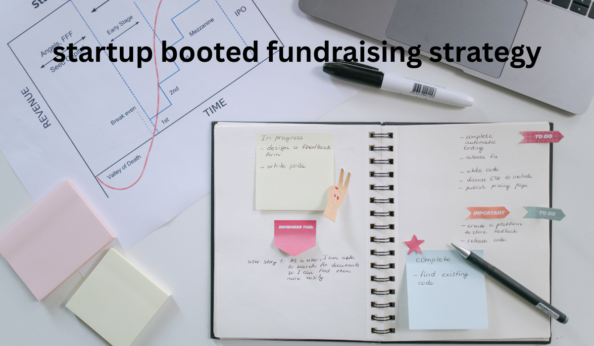 startup booted fundraising strategy