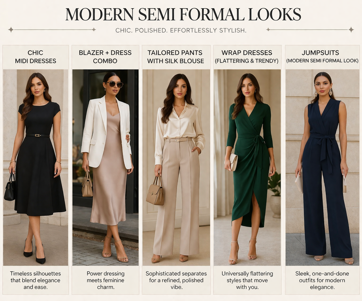 Top Women’s Semi Formal Outfits in Downtown Los Angeles